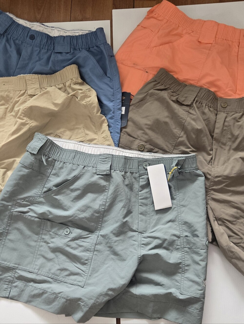 Aftco M01 Fishing Shorts 5 Pair 38 3 NWT, 2 NWOT M01 CLASSIC ORIGINAL